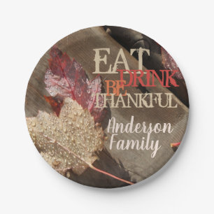 Assiettes En Carton Thanksgiving Eat Drink Be Thanksgiving Rustic Phot