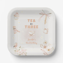 Thé pour trois fête d'anniversaire pour filles
