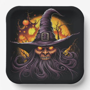 Assiettes en carton The Pumpkin Patch Enigma