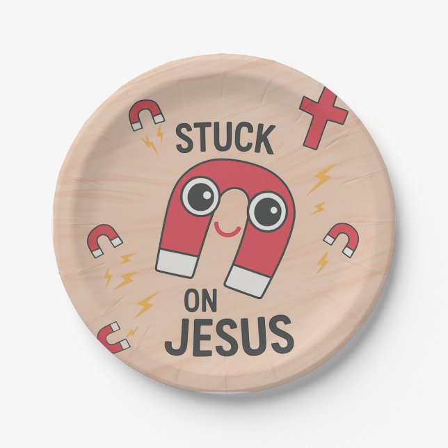 Assiettes En Carton Thème de fête chrétienne (Devant)