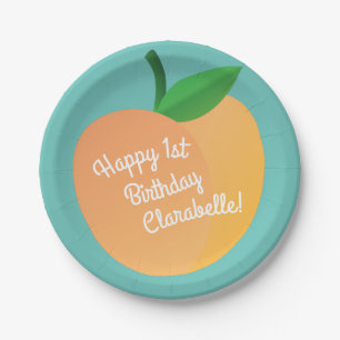Assiettes En Carton Thème de fête du 1er anniversaire de la marionne