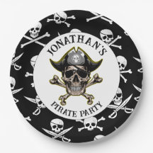 Thème pirate Parti Skull Adulte.Croix Bones