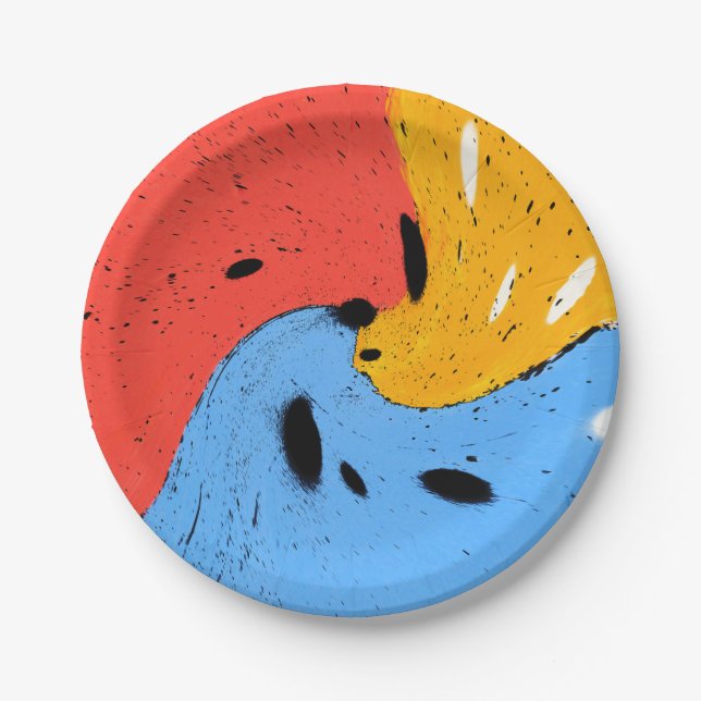 Assiettes En Carton three of a kind (Devant)