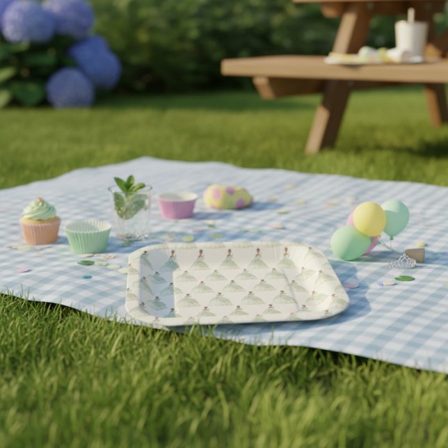 Assiettes En Carton Tiana (Créateur téléchargé)