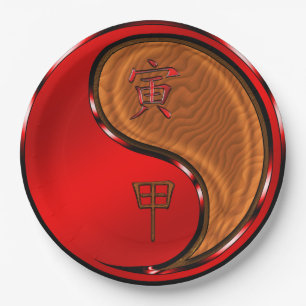 Assiettes En Carton Tigre de Bois