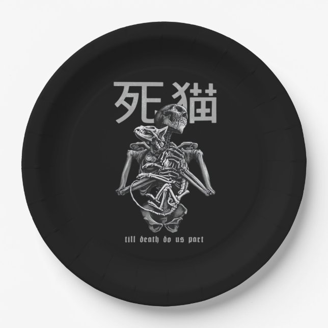 Assiettes En Carton Till Death Do Us Part - Retro Romance Parodie (Devant)