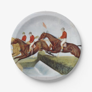 Assiettes En Carton TOP Steeplechase