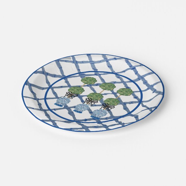 Assiettes En Carton Topiary Chinoiserie Ginger Jar  (Angle)