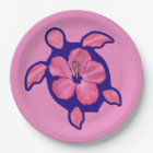 Tortue et ketmie hawaïennes de Honu