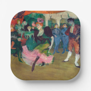 Assiettes En Carton Toulouse-Lautrec - Marcelle Lender, Danse Bolero