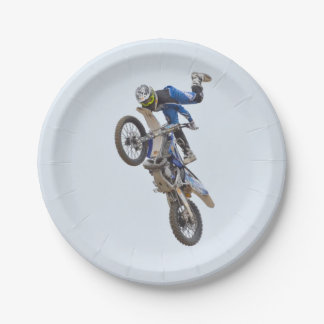 Assiettes En Carton Tours d'extrémité de motocross