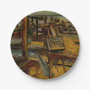 Assiettes En Carton Toute peinture géniale commence par un coup de pin