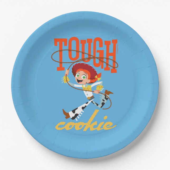 Assiettes En Carton Toy Story 4| Jessie "Tough Cookie" (Devant)