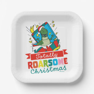 Assiettes En Carton Toy Story Rex   Noël totalement rasant