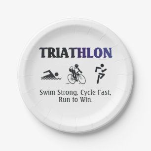 Assiettes En Carton Triathlon SUPÉRIEUR