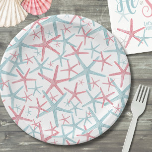 Assiettes En Carton Tropical Summer Beach Party