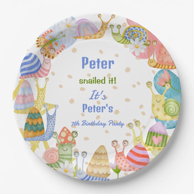 Assiettes En Carton Tu l'as escarpé ! (Devant)