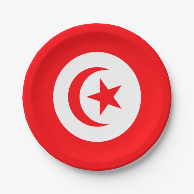 Assiettes En Carton Tunisie (Devant)