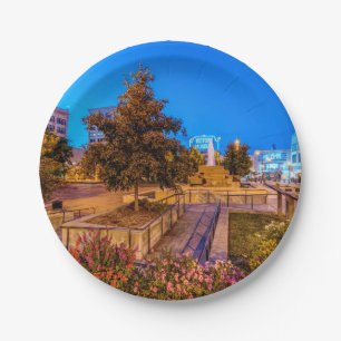 Assiettes En Carton Twilight Sur Park Central Carré