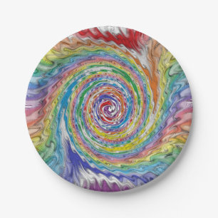 Assiettes En Carton Un éclat coloré