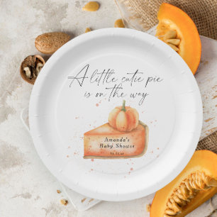 Assiettes En Carton "Un petit ange arrive" baby shower
