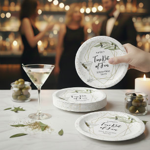 Assiettes En Carton Un Petit Peu De Fun Martini Soirée