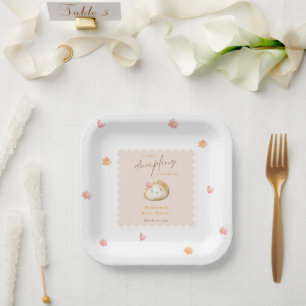 Assiettes En Carton Un peu de dumping sur le Baby shower Way Kawaii