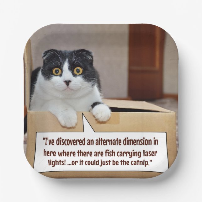 Assiettes En Carton Une autre dimension (Recto)