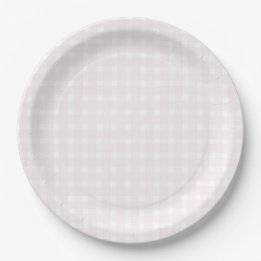 Assiettes En Carton Une Baby Shower Douce Rose pour un Petit Lapin