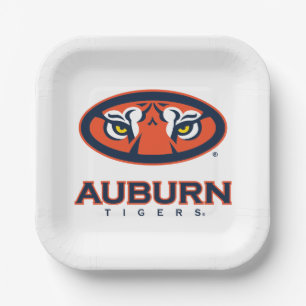 Assiettes En Carton Université d'Auburn   Auburn Tigers