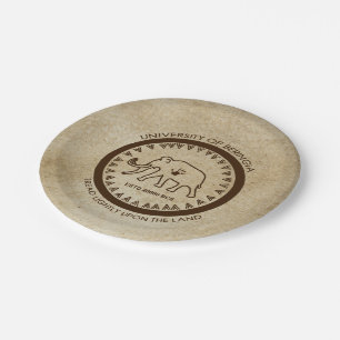 Assiettes En Carton Université de Beringia Mammoth
