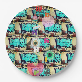 Assiettes En Carton Urban Cathedral Paper Plate