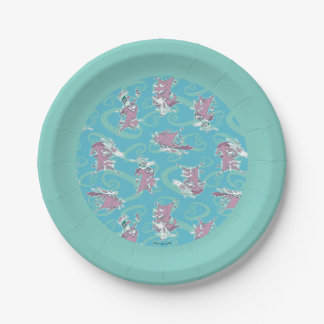 Assiettes En Carton Vache et poulet Super Vache Motif