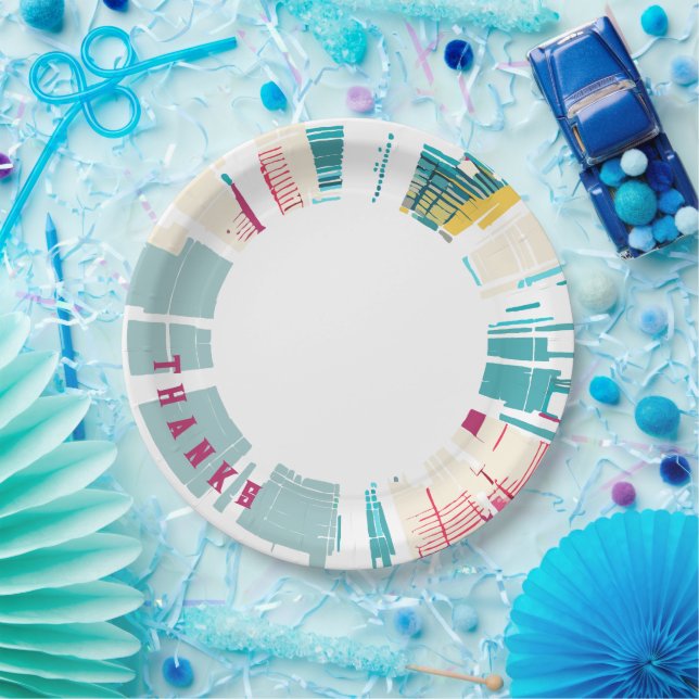 Assiettes En Carton Vaisselle (Fête)