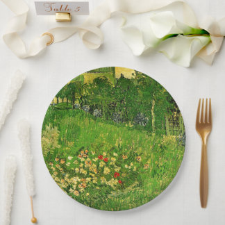 Assiettes En Carton Van Gogh - Daubigny's Garden,
