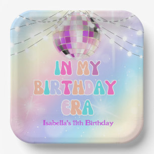 Assiettes En Carton Ventilateur De Musique Dans Mon Anniversaire Plaqu