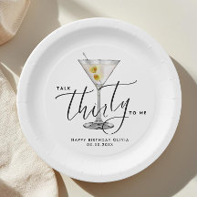 Verre à Martini « Parle-moi de tes trente ans » 30