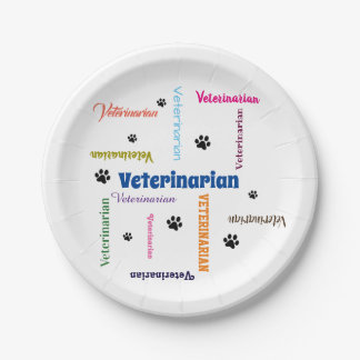 Assiettes En Carton Veterinarian Paper Plates