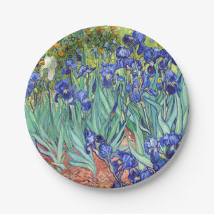 Assiettes En Carton Vincent van Gogh 1898 iris