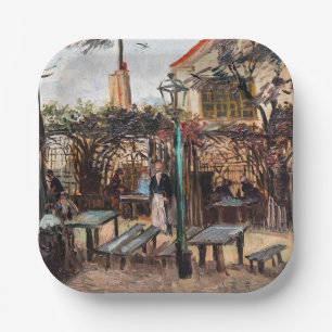 Assiettes En Carton Vincent Van Gogh - La Guinguette sur Montmartre
