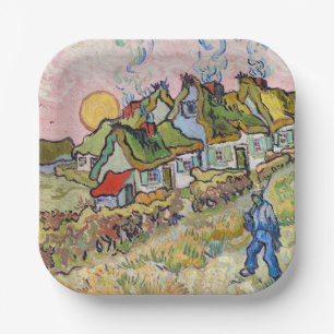 Assiettes En Carton Vincent van Gogh - Maisons et figure