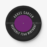 Vintage Retro Vinyl Record Parti Personnalisé