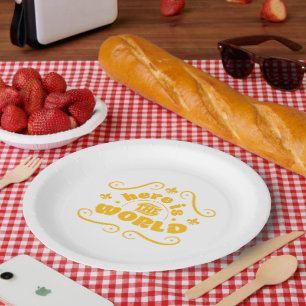 Assiettes En Carton Voici le monde