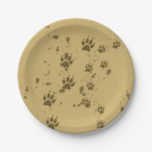 Assiettes En Carton Voies de loup