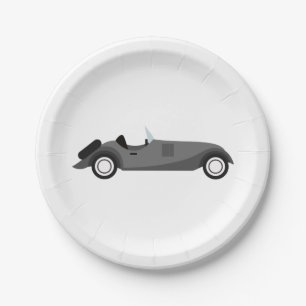 Assiettes En Carton Voiture cool classique
