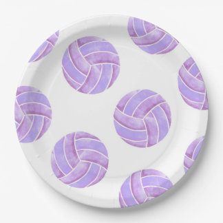 Assiettes En Carton Volleyball Party Paper Plate