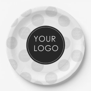 Assiettes En Carton Votre logo ici Entreprise Entreprise Entreprise