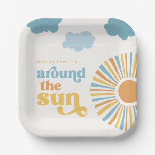 Assiettes En Carton Voyage Autour Des Plaques Du Soleil