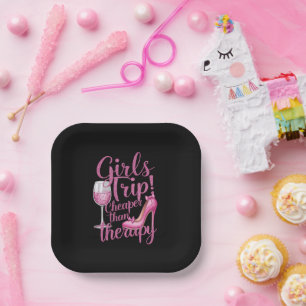 Assiettes En Carton Voyage entre filles moins cher que la thérapie Wee