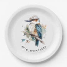 Vrai Kookaburra Bleu, personnalisé